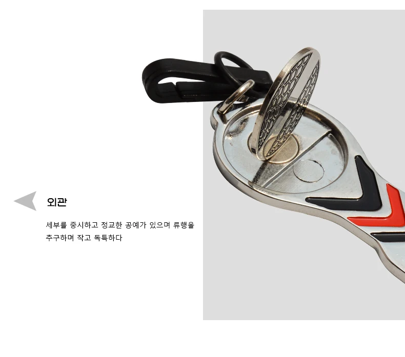 Caiton High Quality Golf Divot Repair Tool, Aluminum Alloy Material& Detachable Golf Ball Marker