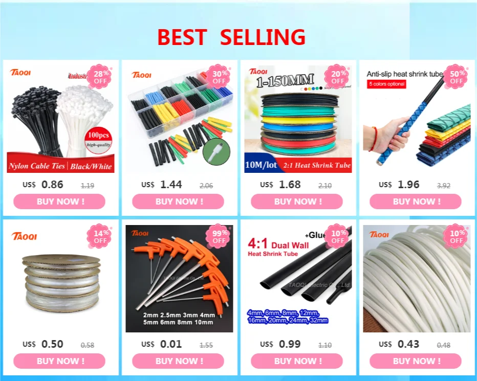1M/Lot 1mm 1.5mm 2mm 2.5mm 3mm 3.5mm -60mm 600 Deg High Temperature Braided Soft Fiberglass Sleeving Fiber Glass Tube Tubing