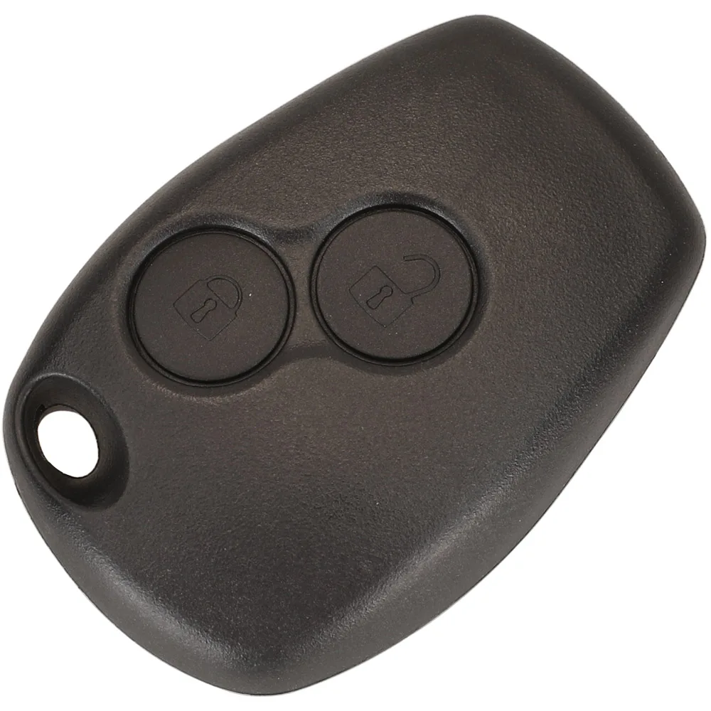 jingyuqin 5/10pcs Button Remote Key Shell Case For Renault Espace Laguna Duster Logan DACIA Sandero Clio Kangoo Nissan No Blade