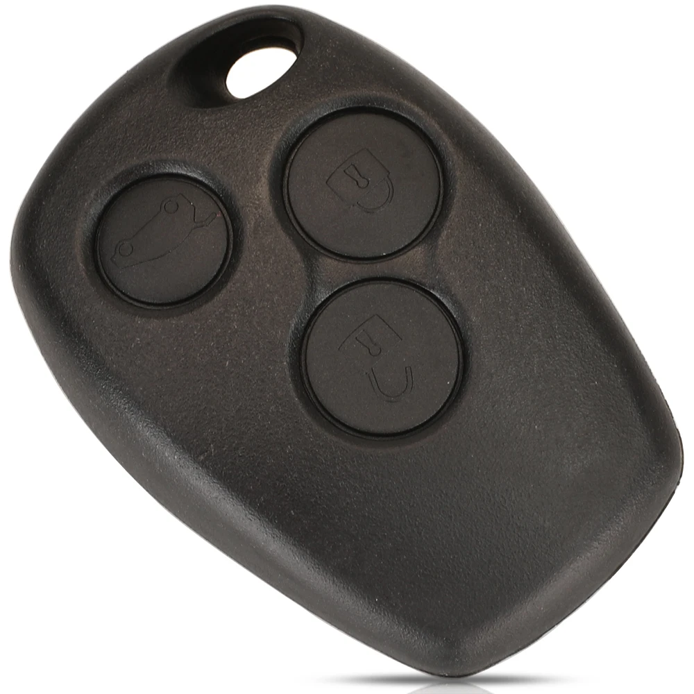jingyuqin 5/10pcs Button Remote Key Shell Case For Renault Espace Laguna Duster Logan DACIA Sandero Clio Kangoo Nissan No Blade
