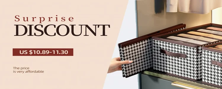 Organizer For Underwear Socks Bra Pants Scarf Tie Storage Box Jeans Clothing Organization Dividers For Drawers Clothes Organizer