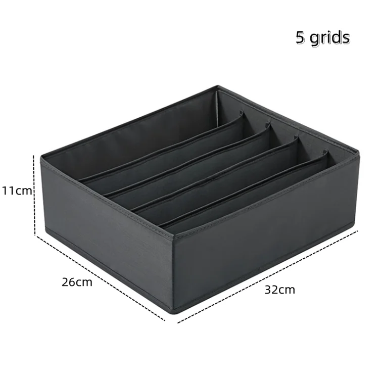 Organizer For Underwear Socks Bra Pants Scarf Tie Storage Box Jeans Clothing Organization Dividers For Drawers Clothes Organizer