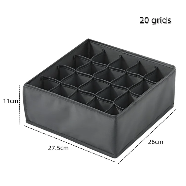 Organizer For Underwear Socks Bra Pants Scarf Tie Storage Box Jeans Clothing Organization Dividers For Drawers Clothes Organizer