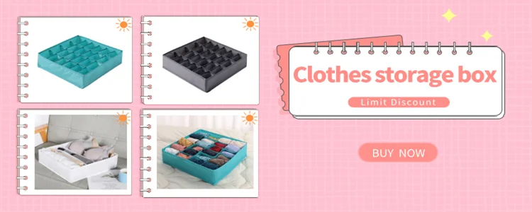 Organizer For Underwear Socks Bra Pants Scarf Tie Storage Box Jeans Clothing Organization Dividers For Drawers Clothes Organizer