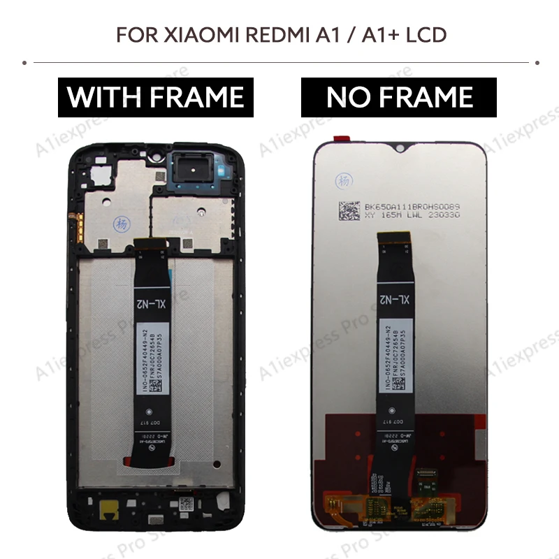 6.52" IPS LCD For Xiaomi Redmi A1 A1+ LCD Display Touch Screen Digitizer Assembly For Redmi A1 Plus 220733SI 220733SG Display