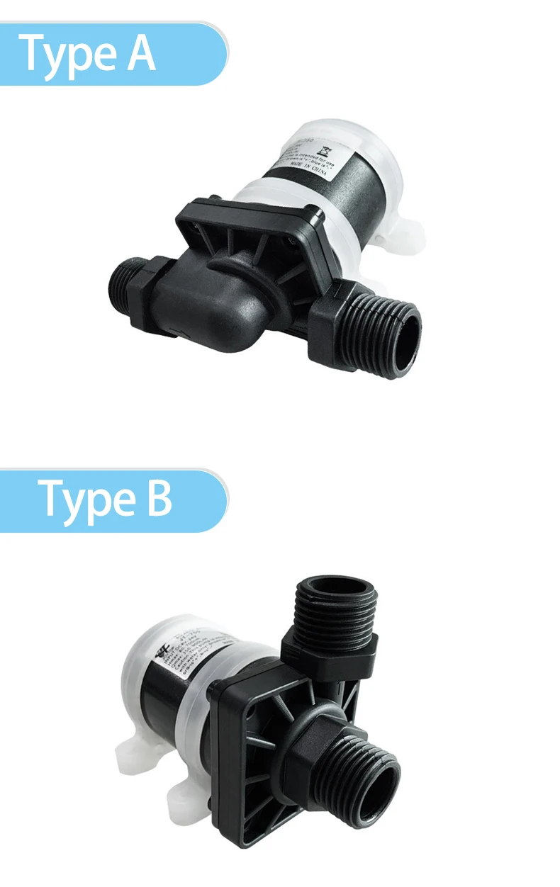 JT-750D4-12 DC 24DC Adjustable Circulating Boost Water Pump 24V -40℃ ~100℃ GB
