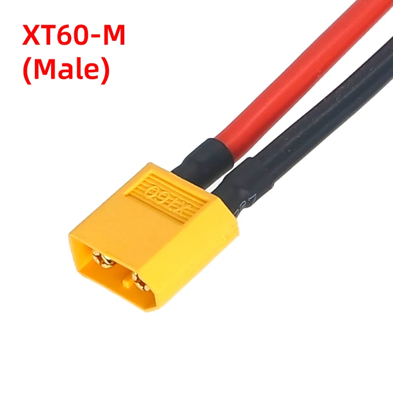 Amass MR30 Cable Connector Male Female MR30-FB/M 3Pin Plug with Sheath Cover 18AWG Silicon Wire for RC Lipo Battery FPV Drone