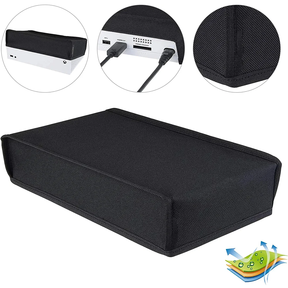 New Arrival XSS Dust Cover Dustproof Sleeve Case for Xbox Series S Game Console Host Mesh Stopper Anti-Scratch Waterproof Shell