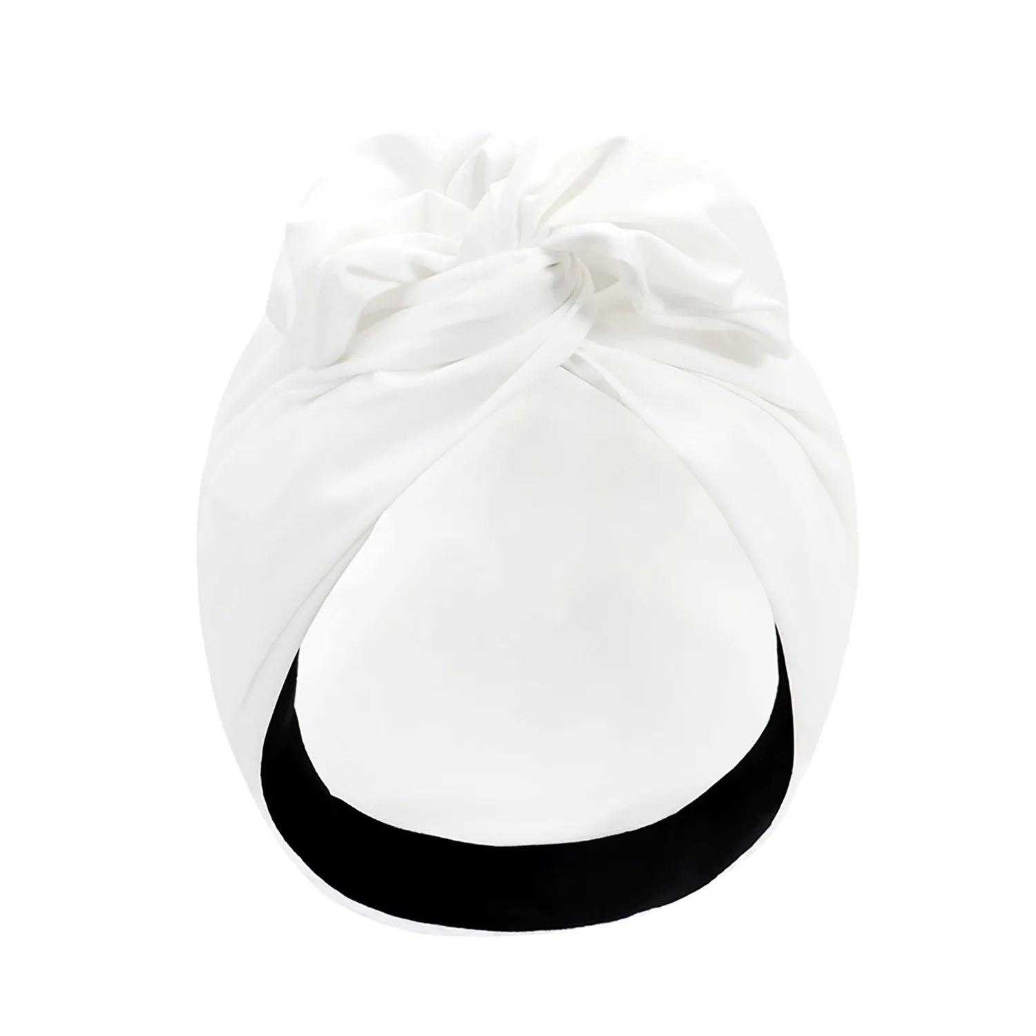 Woman Muslim Headscarf Cap Cotton Headband African Head Wraps Elegant Retro Turban for Ladies Beanies Caps Muslim Headpiece