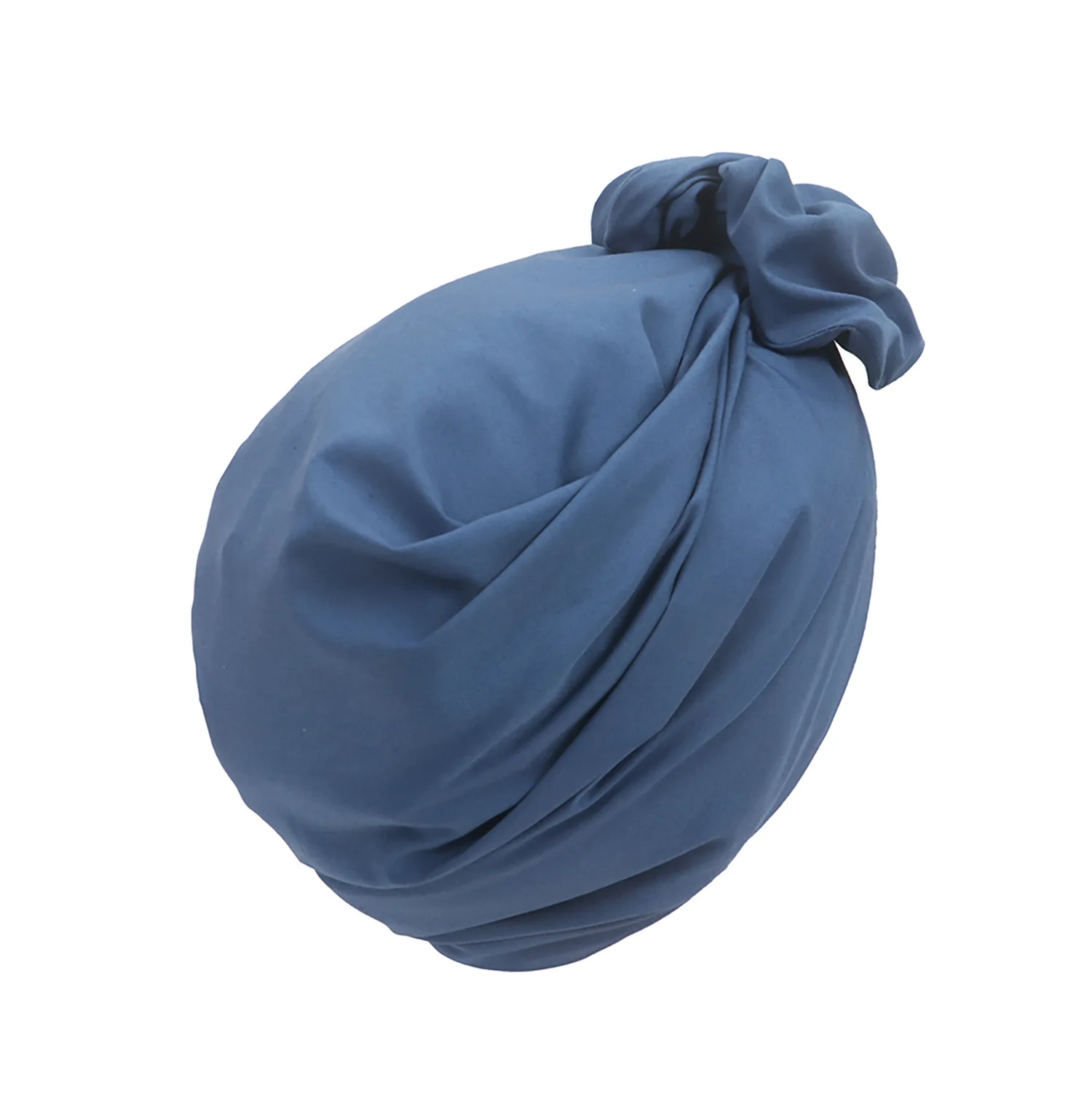 Woman Muslim Headscarf Cap Cotton Headband African Head Wraps Elegant Retro Turban for Ladies Beanies Caps Muslim Headpiece