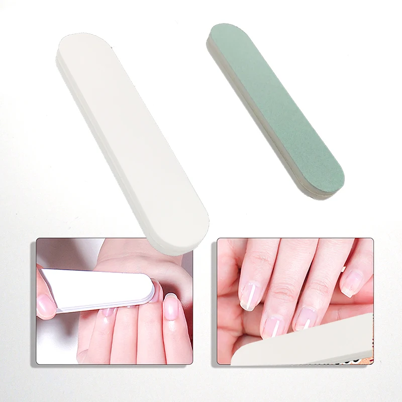 25 Pcs/lot Buffing Block Mini Nail Shiner Buffer Double Side Sponge Down Shinning Polish Block Buffers Foam Smooth Acrylic Tools