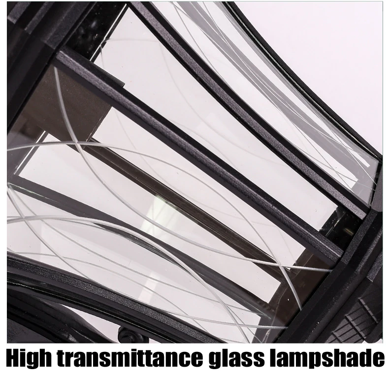 Outdoor Wall Lamp Simple European Waterproof Moisture-Proof Aluminum Lamps Courtyard Mall Gate Balcony Corridor Wall Light