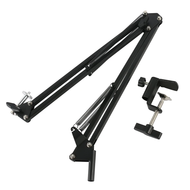 Camera Tripod Table Stand Set Photography Adjustable Arm Stand For Digital Video Microscope Camera Boom Scissor Arm Stand Holder