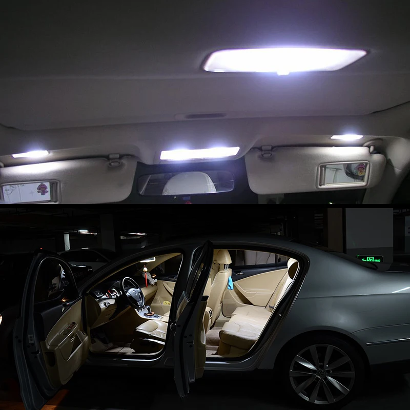 2pcs LED License Plate Light W5W T10 CANbus For Peugeot 208 1 2 Accessories 2012 2013 2014 2015 2016 2017 2018 2019 2020 2021