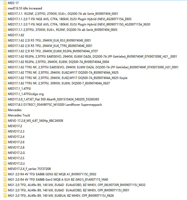 Newest 93GB WINOLS DAMOS Big Archive Damos Mappacks for Winols Software BIG PACK Package Chip Tuning Maps All Data Maps File