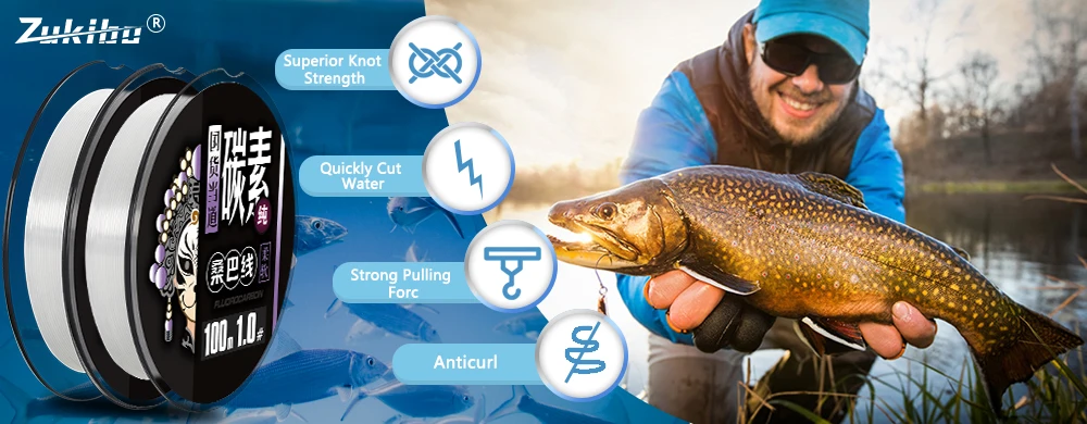 2000M Invisible Spotted Fluorocarbon Coated Monofilament Line Super Strong Japan Fish Nylon Line Speckle Fly Sinking pesca mar