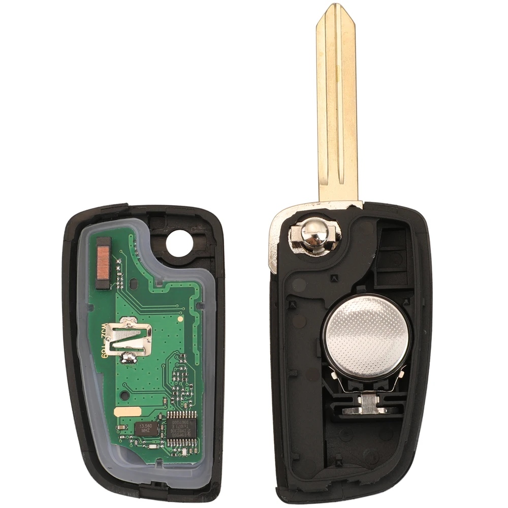jingyuqin Flip Remote Key TWB1G767 433MHz PCF7961M 4A For Nissan Qashqai (J11E/J11R) Micra (K14FR) Pulsar (C13M) X-Trail (T32)