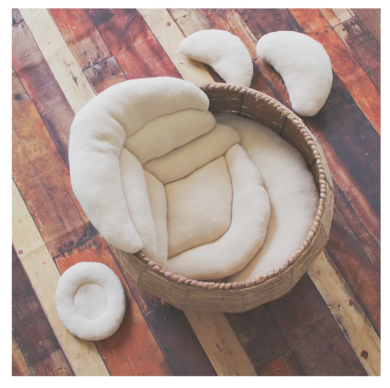 Newborn Photography Props Posing Aids Soft Poser Pillow Pads Basket Mat Cuhsion for Fotografia Accessories Studio Photo Props