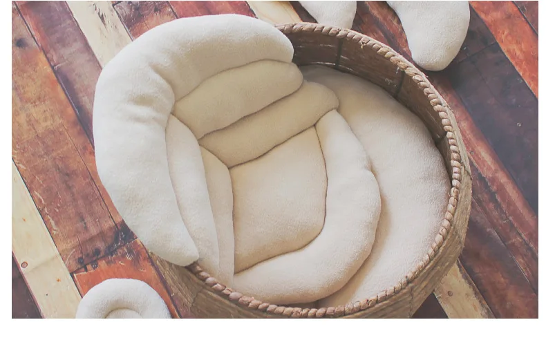 Newborn Photography Props Posing Aids Soft Poser Pillow Pads Basket Mat Cuhsion for Fotografia Accessories Studio Photo Props