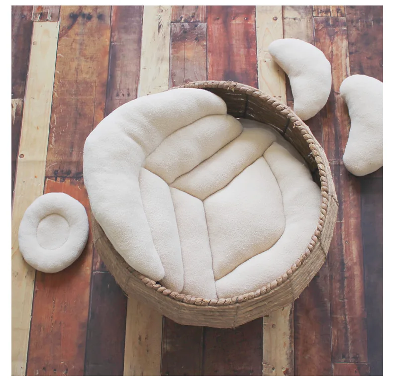 Newborn Photography Props Posing Aids Soft Poser Pillow Pads Basket Mat Cuhsion for Fotografia Accessories Studio Photo Props