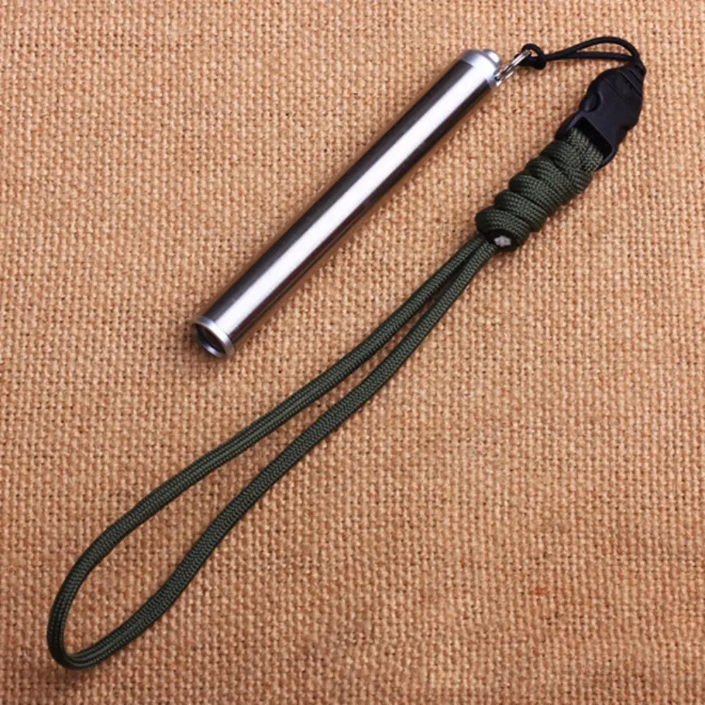 Paracord Keychain Lanyard High Strength Parachute Cord Survival Backpack Keychain Flashlight Camera Anti-lost Hanging Rope