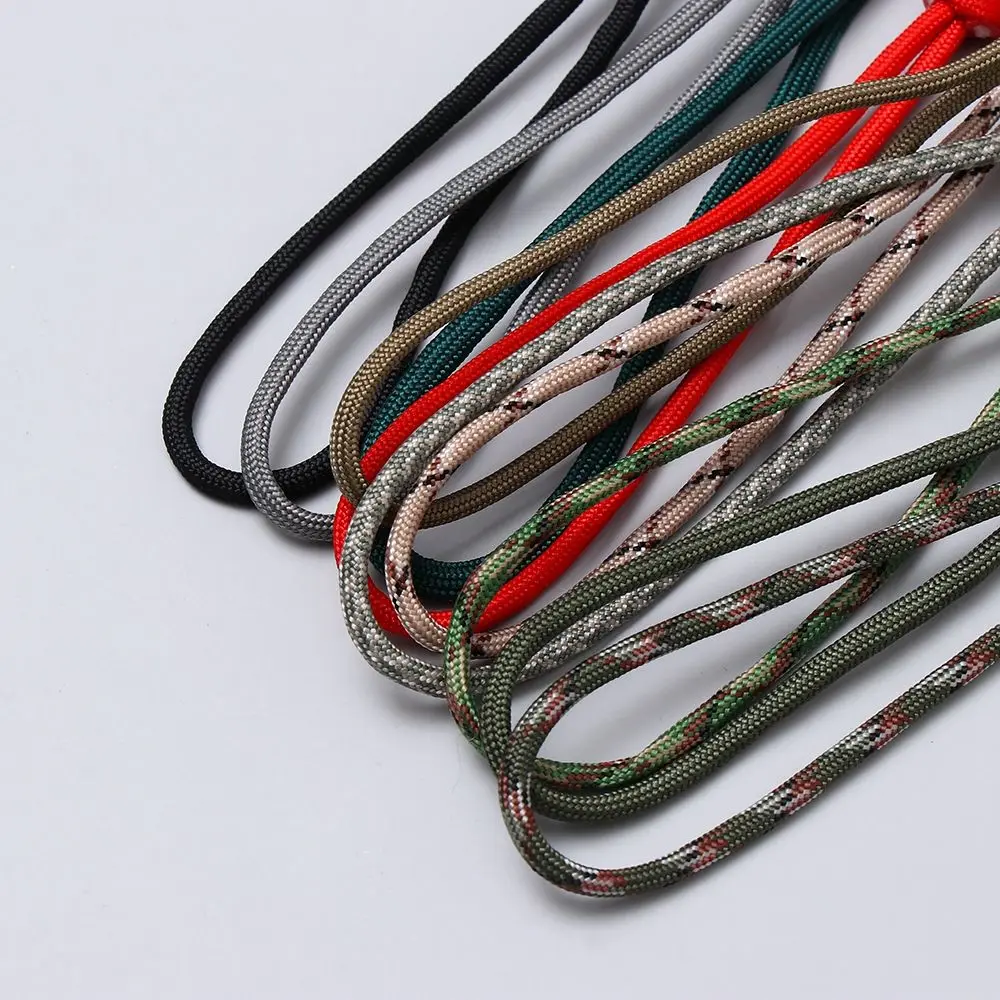 Paracord Keychain Lanyard High Strength Parachute Cord Survival Backpack Keychain Flashlight Camera Anti-lost Hanging Rope