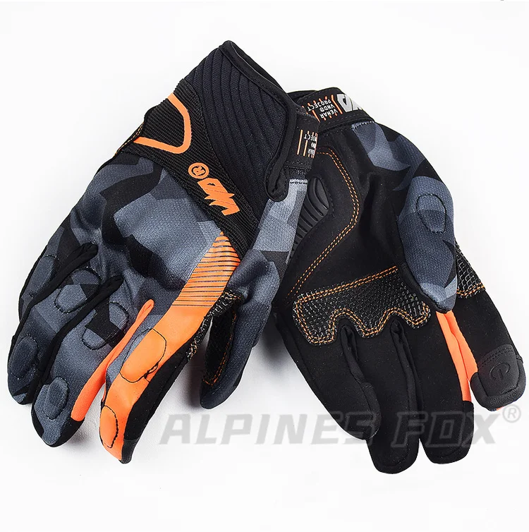 Vemar Motorcycle Gloves Summer Women Motocross Gloves Full Finger Riding Gloves Motorcycle Anti-Drop Touchscreen Cycling Gloves