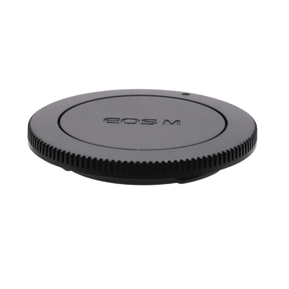 For Canon APS-C EOS EF-M EFM Lens Rear Cap or Camera Body Cap or Cap Set Plastic Black Lens Cap Cover Lid for M5 M6 M50 M200 etc