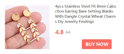 2pcs 45cm Long Chain Necklace Bezel Blanks Stainless Steel Gold Plated 20mm 25mm Cabochon Pendant Base Setting Trays Diy