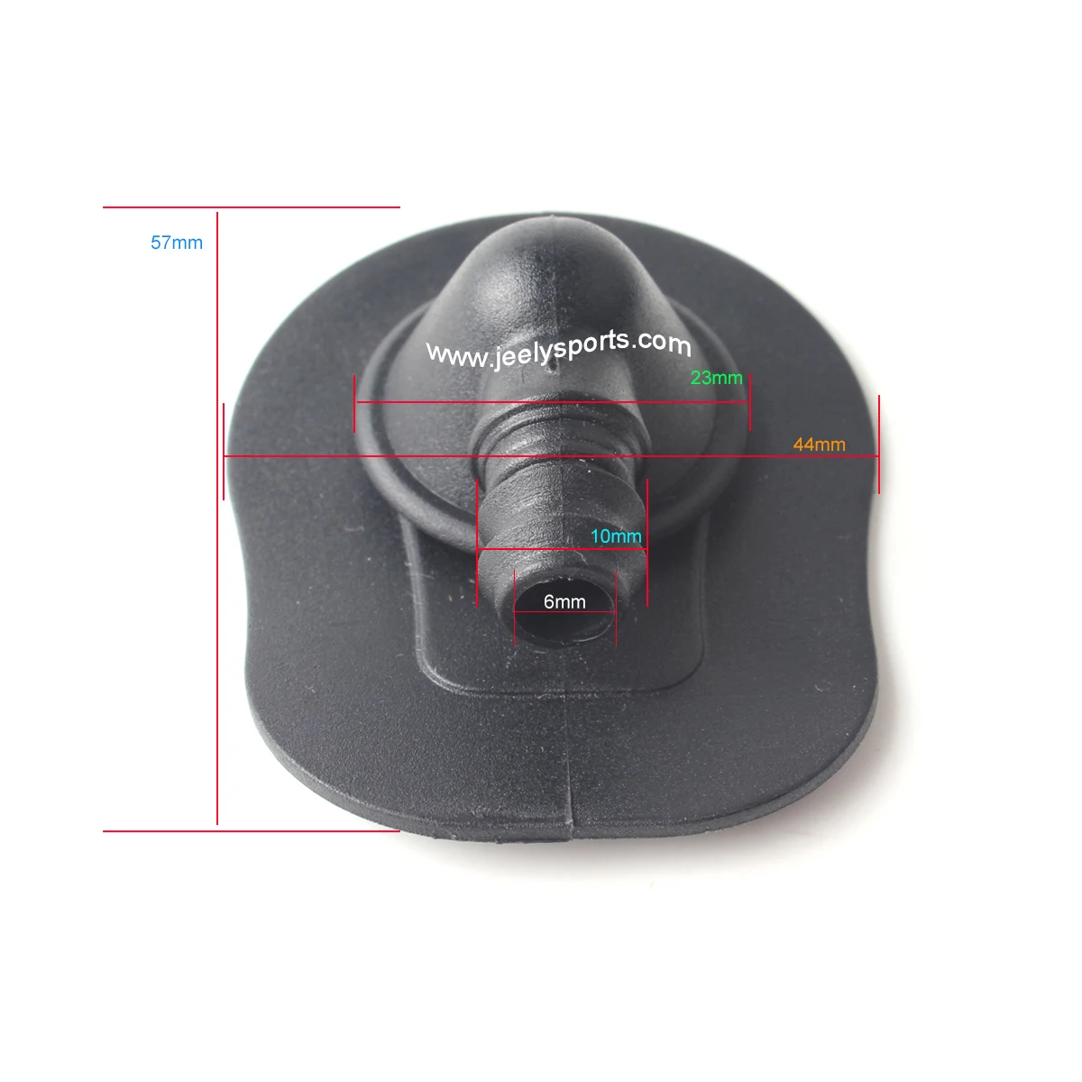 Jeely 10pcs/lot 90 Degree TPU Material Kitesurfing Kite Lazy One Pump Valve No Cap