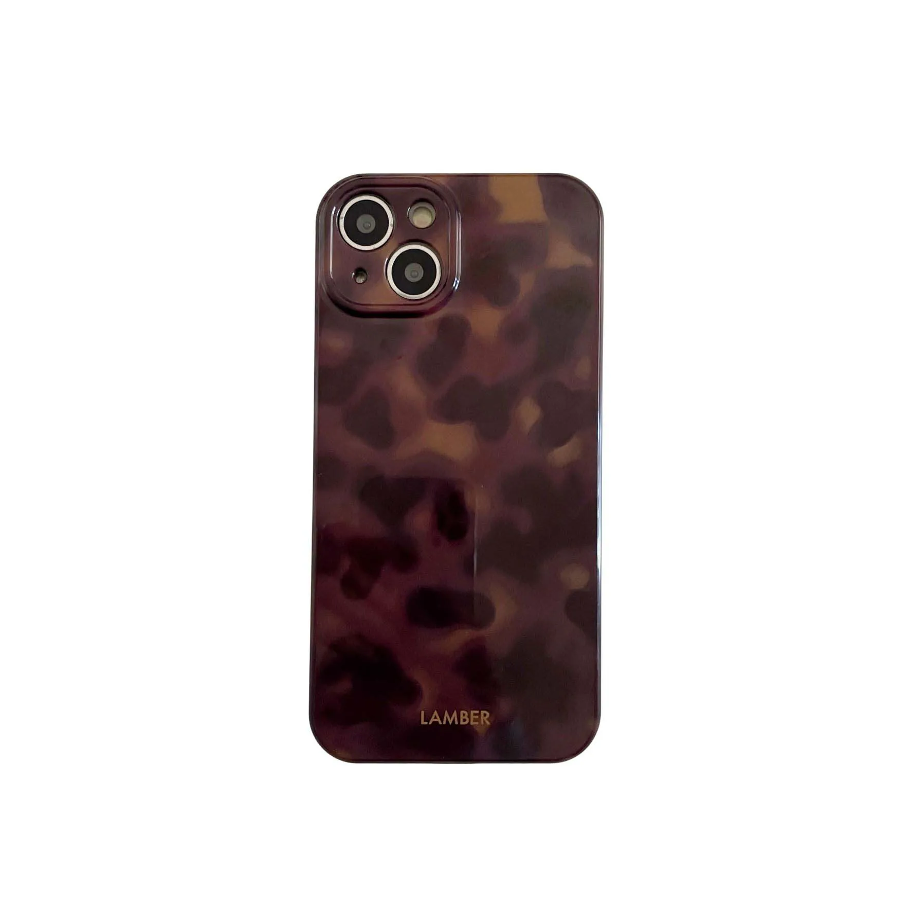 Amber retro brown silicone soft imd shockproof phone case for iphone 17 18 14 12 11 13 pro max 15 promax protector back cover