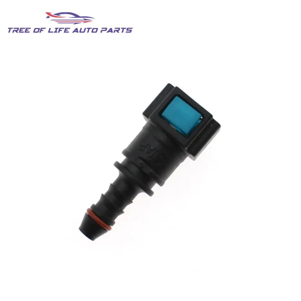 2/5/8/10 7.89 ID6 Auto Car Fuel Line Hose Coupler Quick Release Connect Connector Fuel Line Rubber Hose Coupler Carburetor Part