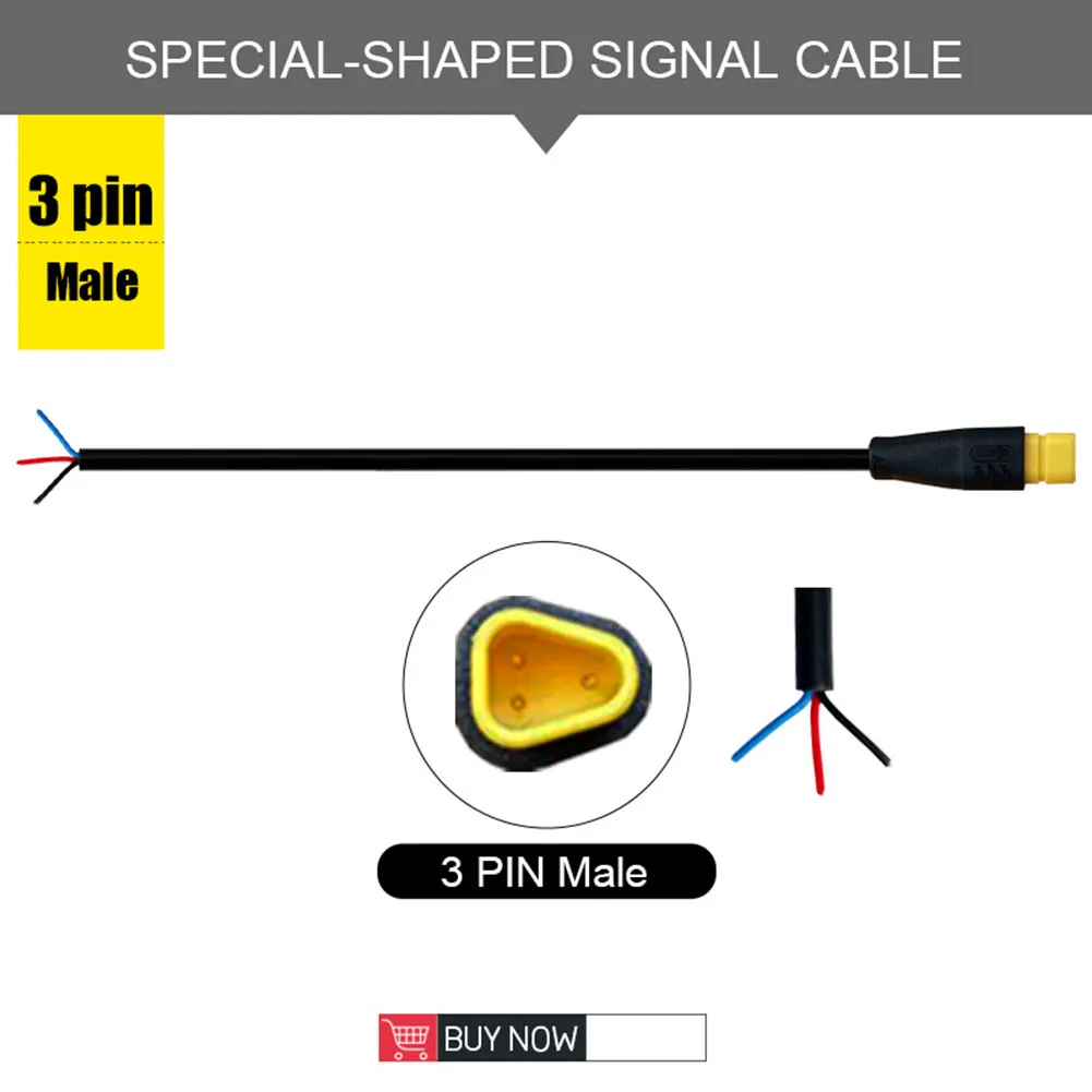 Ebike Shaped Connector 2/3/4/5/6 Pin Cable Hot Sale Waterproof Connector Signal Line Extension Cord Hot Sale Julet Connector