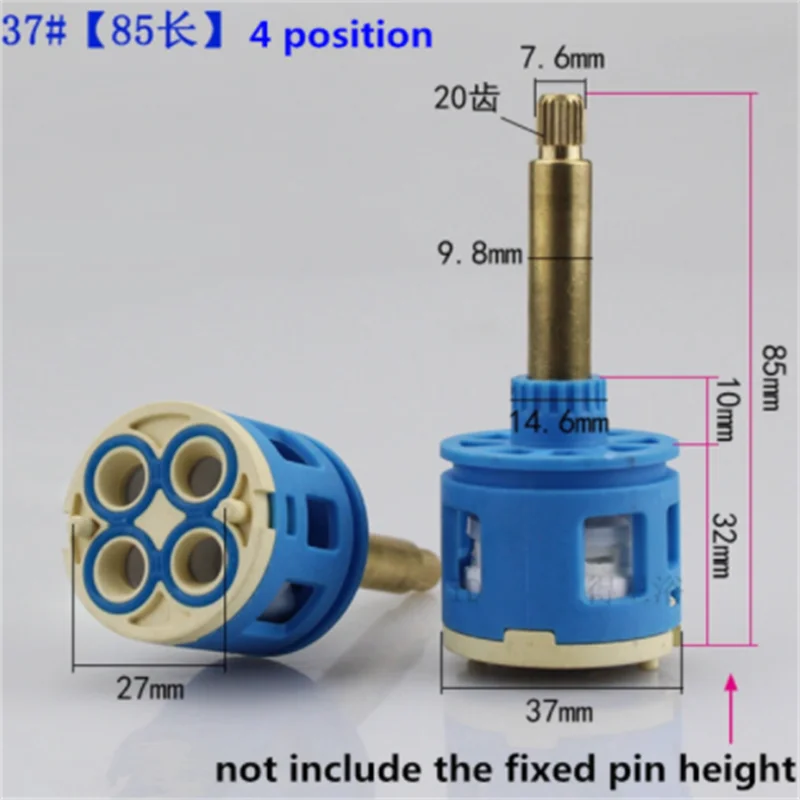 1PC Shower Room Faucet Cartridge Accessories Shower Head Bathtub Water Mixing Valve 3 Position 4 Position Concealed Installation