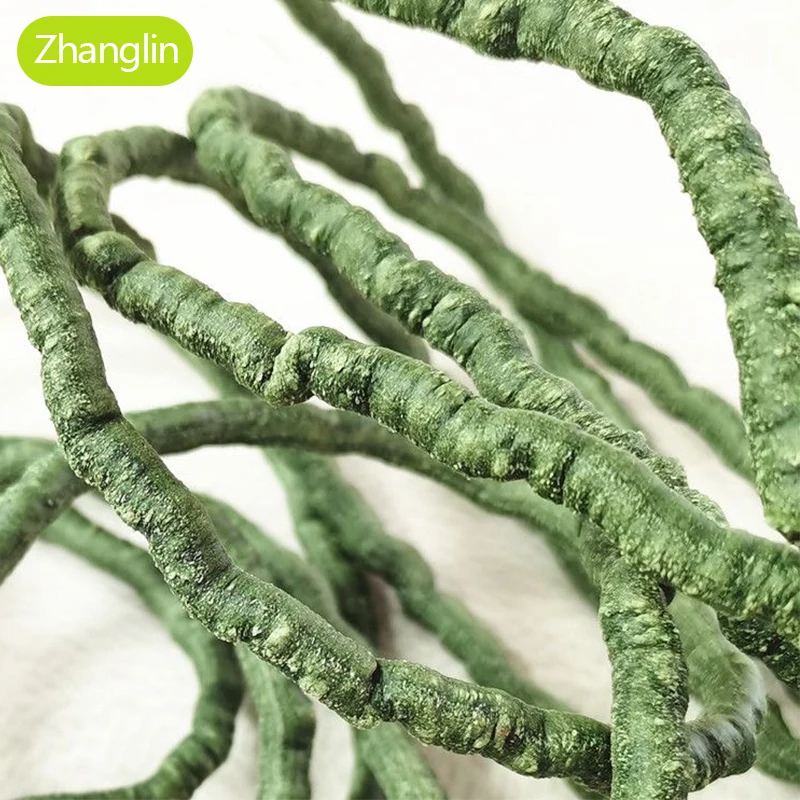 Artificial Plant Tree Vine 4m Home Interior Room Wall Hanging Plant Wall Outdoor Garden Balcony Landscape Decoration PVC Ivy