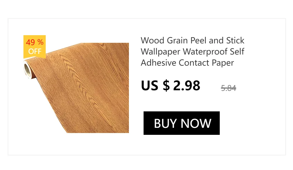 Wood Grain Peel and Stick Wallpaper Waterproof Self Adhesive Contact Paper Countertop Paper Funitures Decorative Vinyl Stickers