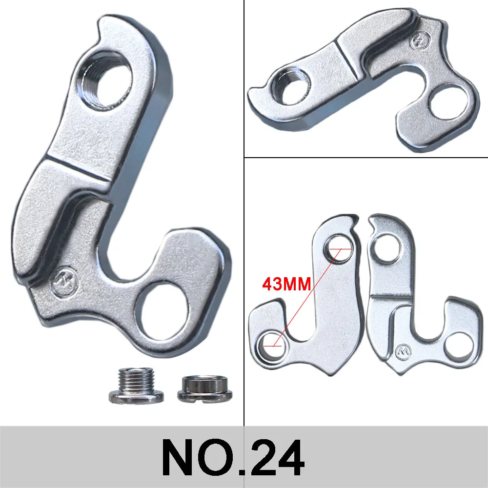 1pc Universal Alloy MTB Road Bike Rear Derailleur Hanger Racing Cycling Mountain Bicycle Frame Rear Gear Tail Hook Adaptor Parts