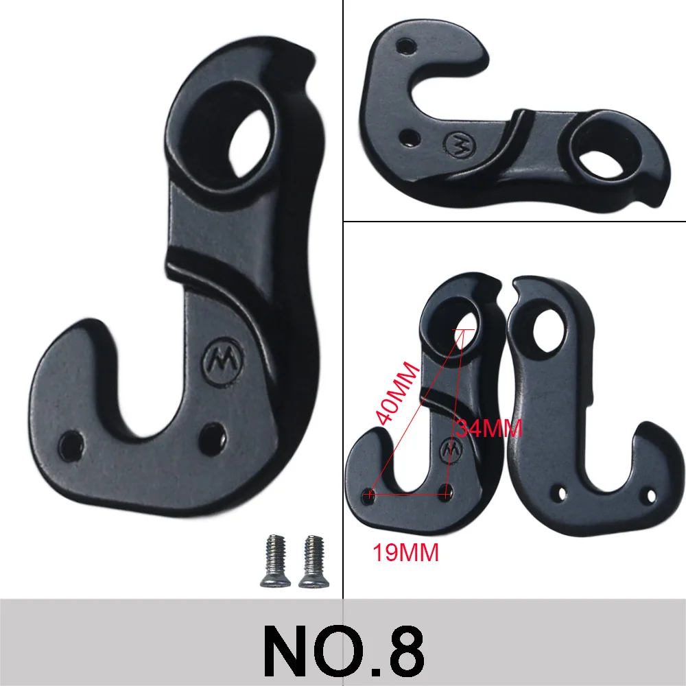 1pc Universal Alloy MTB Road Bike Rear Derailleur Hanger Racing Cycling Mountain Bicycle Frame Rear Gear Tail Hook Adaptor Parts