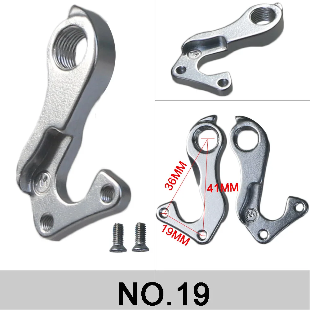 1pc Universal Alloy MTB Road Bike Rear Derailleur Hanger Racing Cycling Mountain Bicycle Frame Rear Gear Tail Hook Adaptor Parts