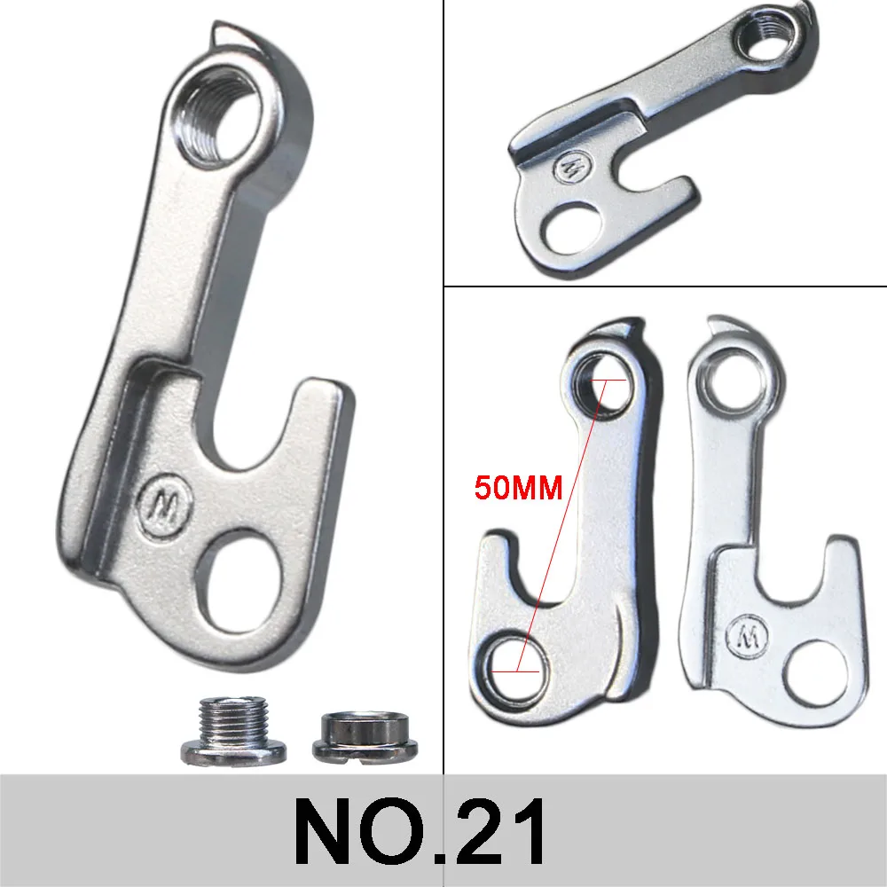 1pc Universal Alloy MTB Road Bike Rear Derailleur Hanger Racing Cycling Mountain Bicycle Frame Rear Gear Tail Hook Adaptor Parts