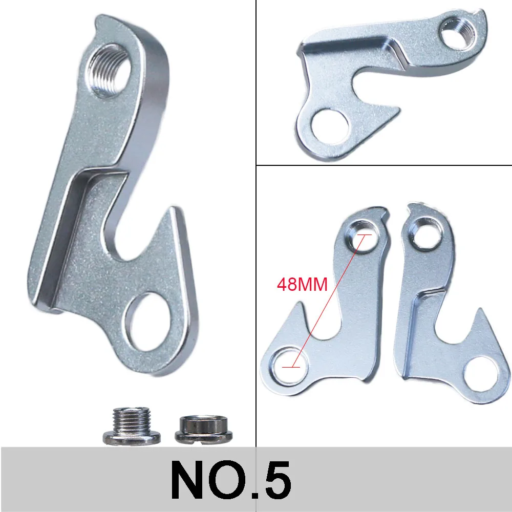 1pc Universal Alloy MTB Road Bike Rear Derailleur Hanger Racing Cycling Mountain Bicycle Frame Rear Gear Tail Hook Adaptor Parts