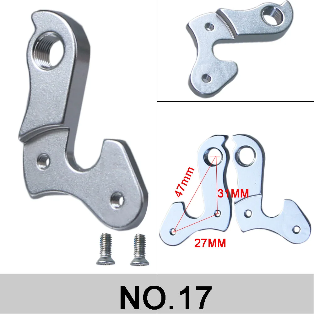 1pc Universal Alloy MTB Road Bike Rear Derailleur Hanger Racing Cycling Mountain Bicycle Frame Rear Gear Tail Hook Adaptor Parts