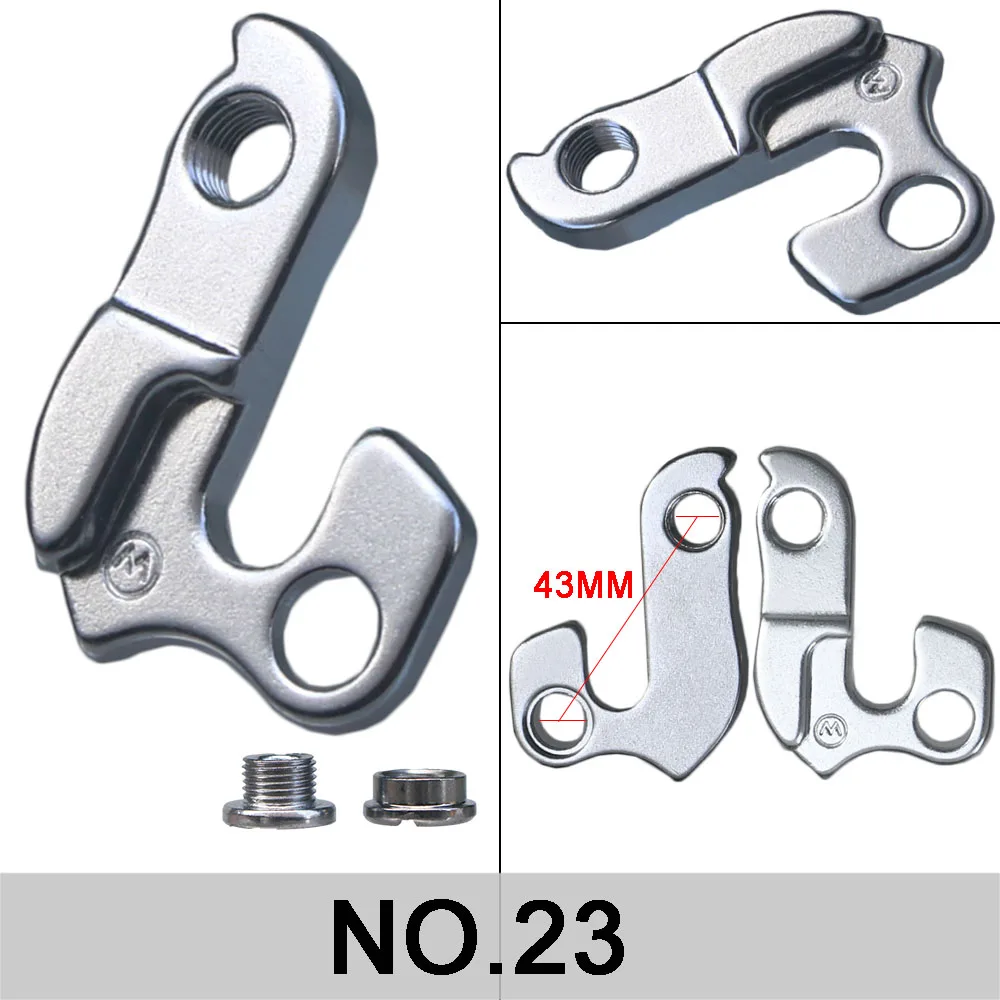 1pc Universal Alloy MTB Road Bike Rear Derailleur Hanger Racing Cycling Mountain Bicycle Frame Rear Gear Tail Hook Adaptor Parts