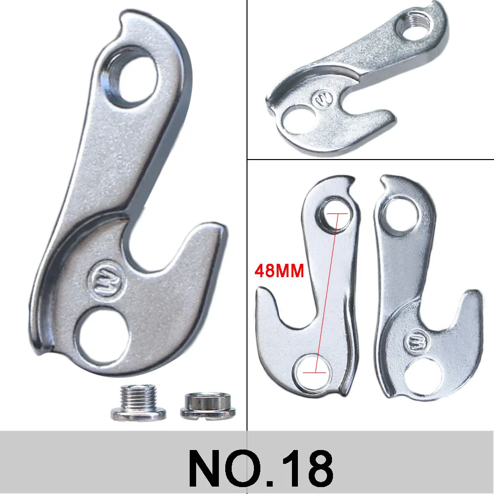 1pc Universal Alloy MTB Road Bike Rear Derailleur Hanger Racing Cycling Mountain Bicycle Frame Rear Gear Tail Hook Adaptor Parts