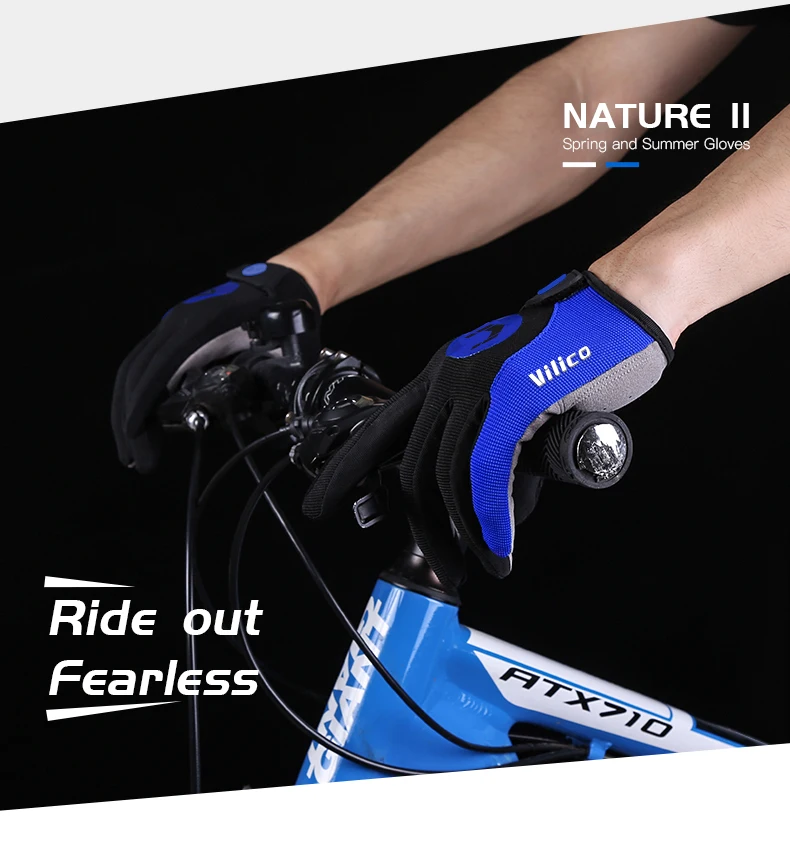 MTB Bike Sports Cycling Gloves Full Finger Men Women Running Fitness Gym Spring Summer Riding Motorcycle Gloves