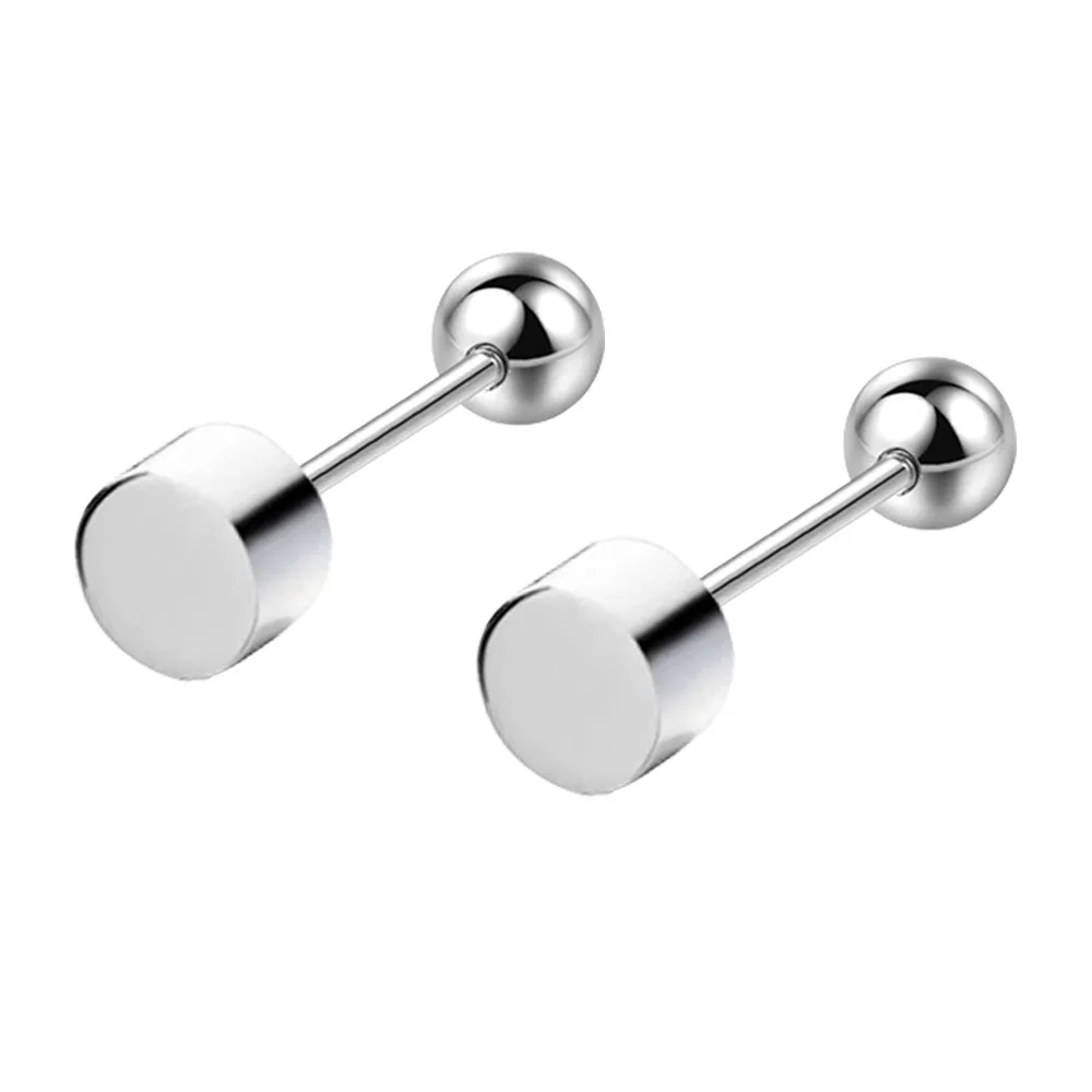 925 Sterling Silver Round Ball Star Cube Small Stud Earrings For Women Luxury Designer Jewelry High Quality GaaBou