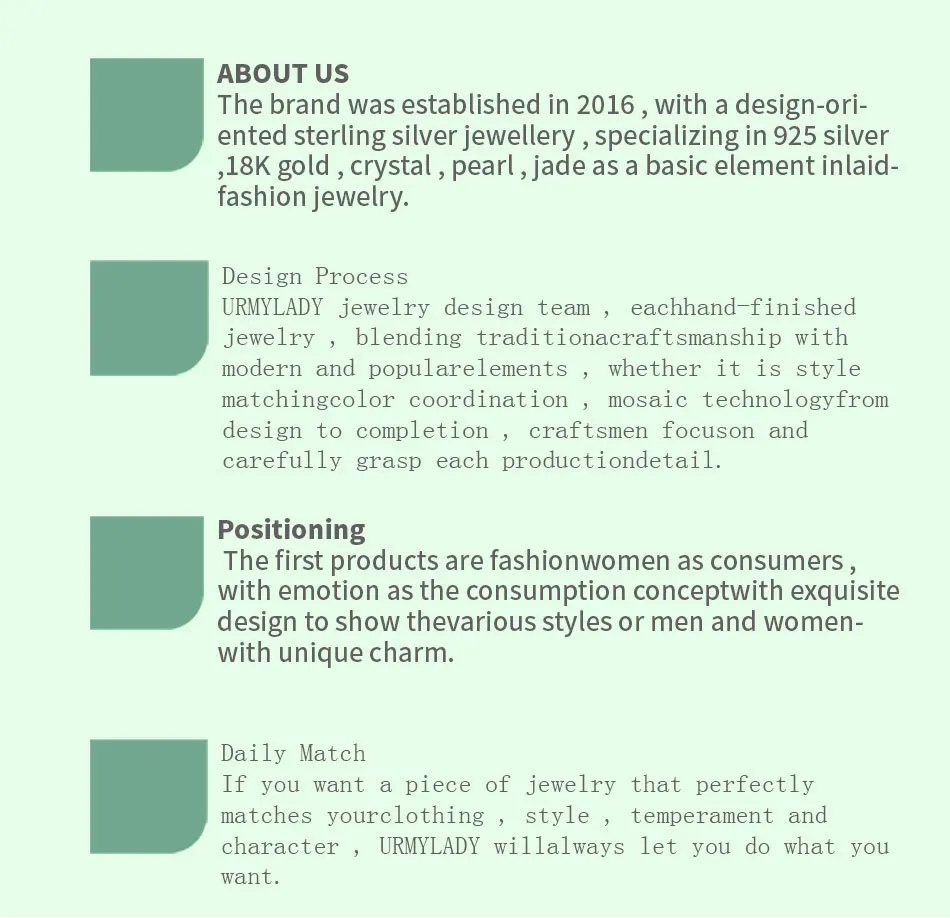 URMYLADY 925 sterling silver Charms beads Necklace for women luxury fashion party wedding accessories Jewelry Christmas gifts
