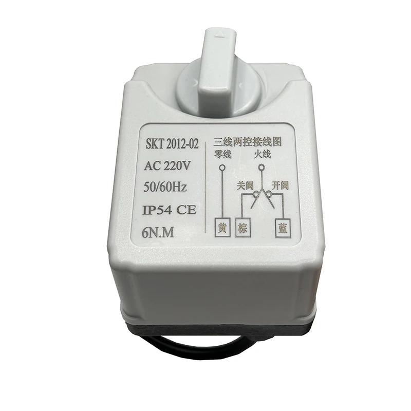 1/2" 3/4" 1" Stainless Steel Electric Ball Valve With Manual Switch 220V 12V Three Wire Two Point Control Motorized Ball Valve