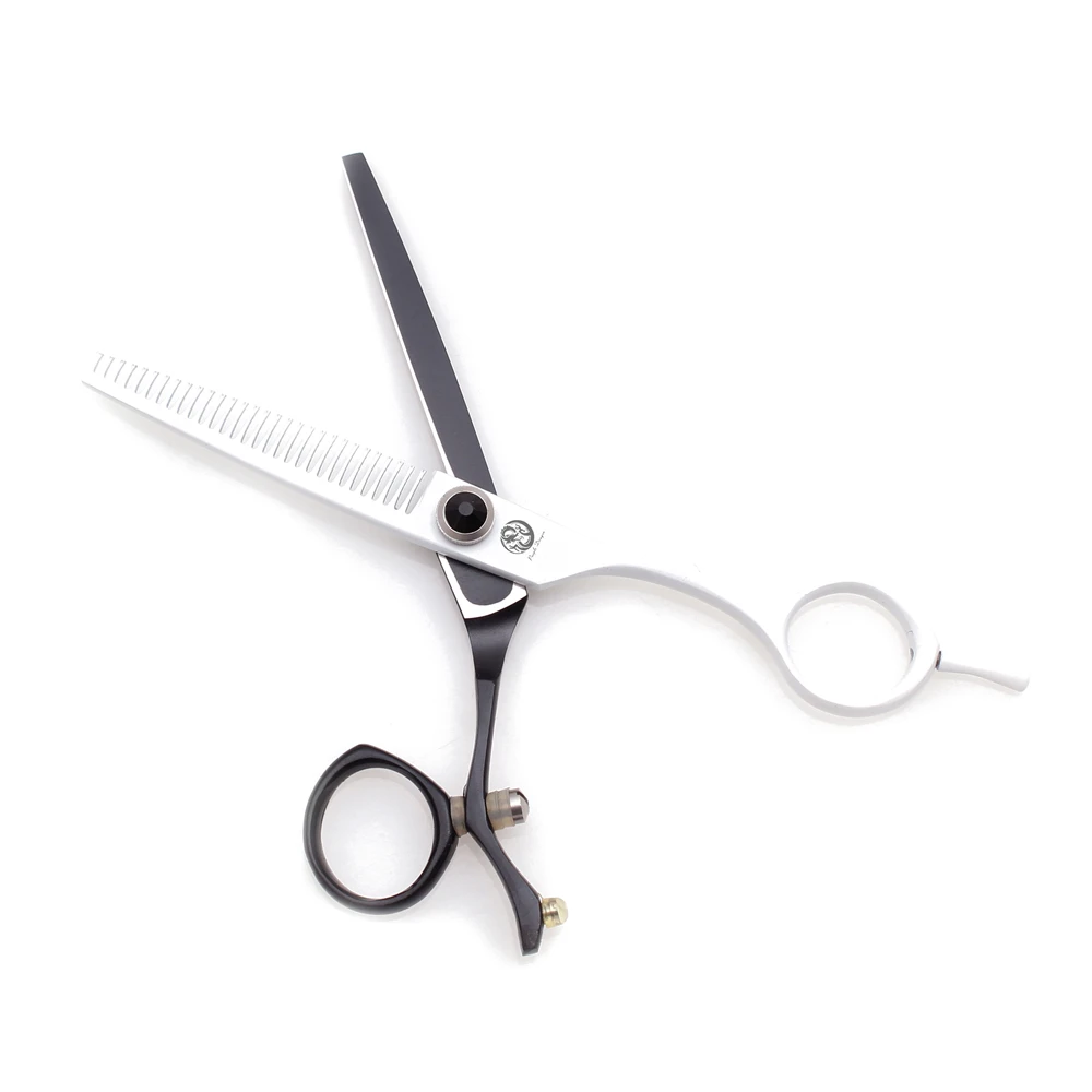 Professional Hairdressing Scissors 5.5" 6" Purple Dragon JP 440C Swivel Thumb Hair Cutting Scissors Barber Thinning Shears Z9019