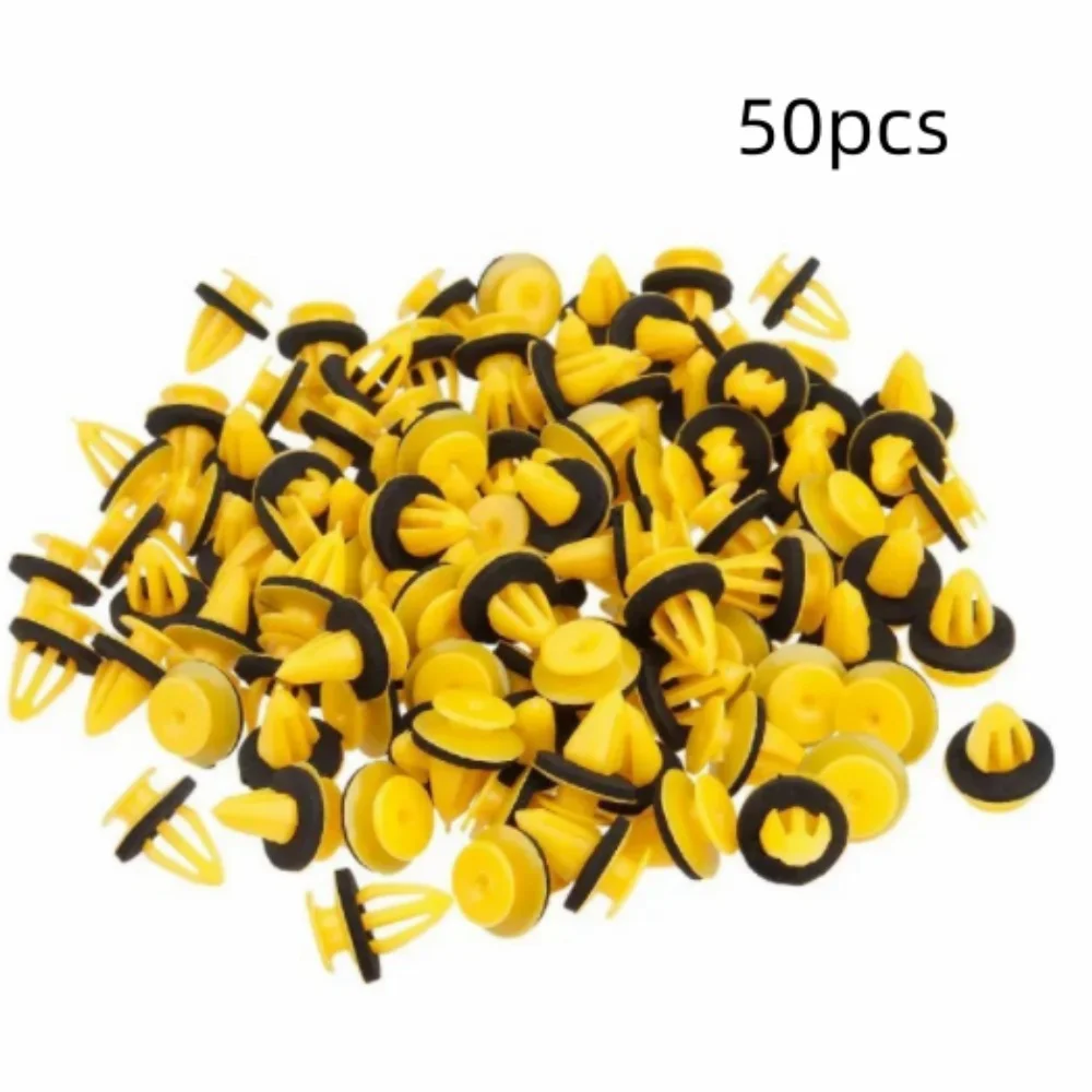 50PCS Auto Door Panel Clips Fixing Fastener for Opel Astra J H G K Insignia Corsa D B E Mokka Vectra